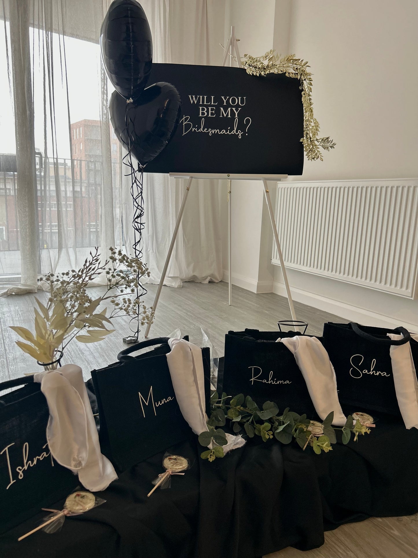 Personalised woven bags