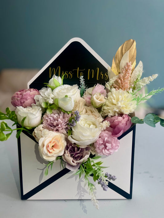 Envelope with flowers ONLY